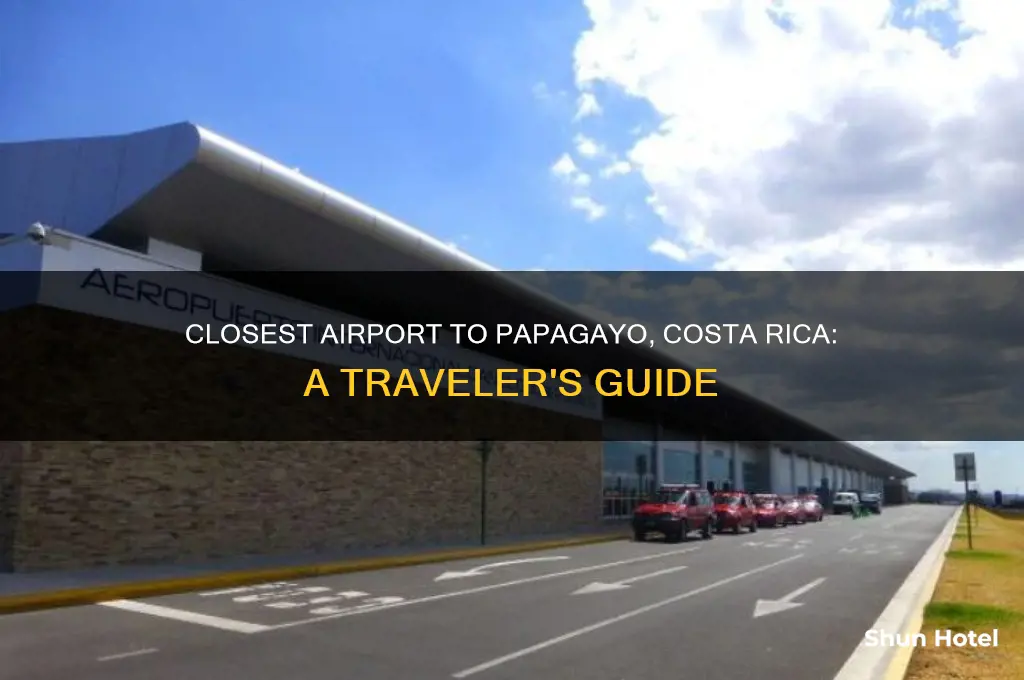 what airport is closest to papagayo costa rica
