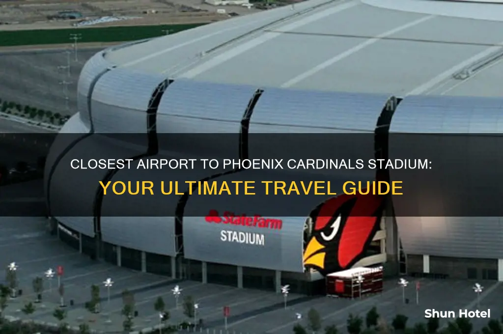 what airport is closest to phoenix cardinals stadium