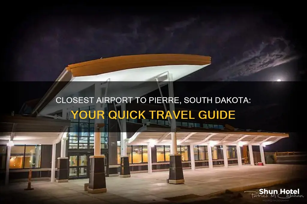what airport is closest to pierre south dakota