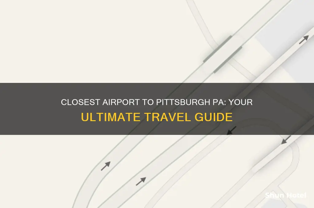 what airport is closest to pittsburgh pa