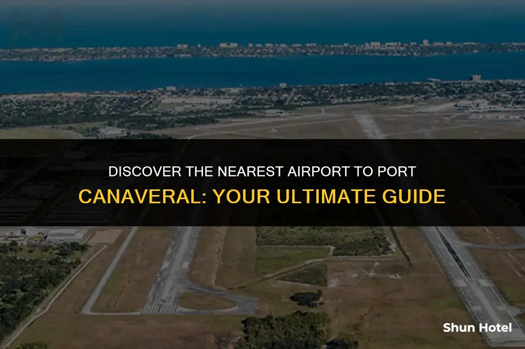 what airport is closest to port canaveral