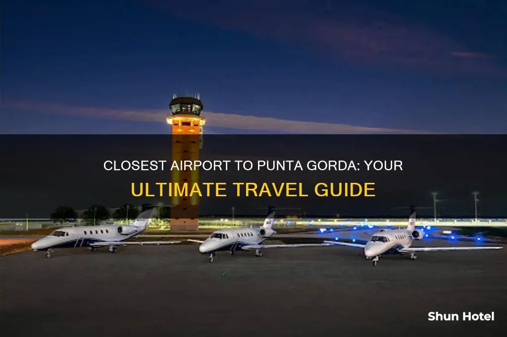 what airport is closest to punta gorda