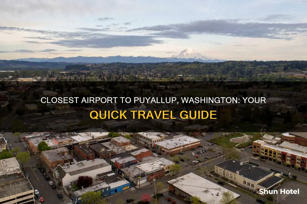 what airport is closest to puyallup washington