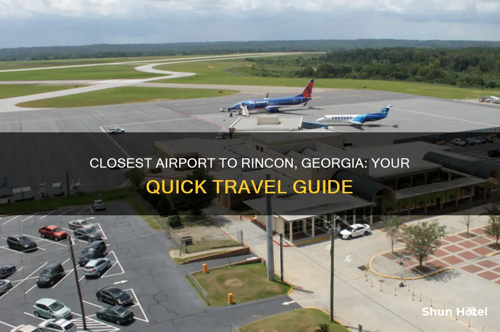 what airport is closest to rincon georgia