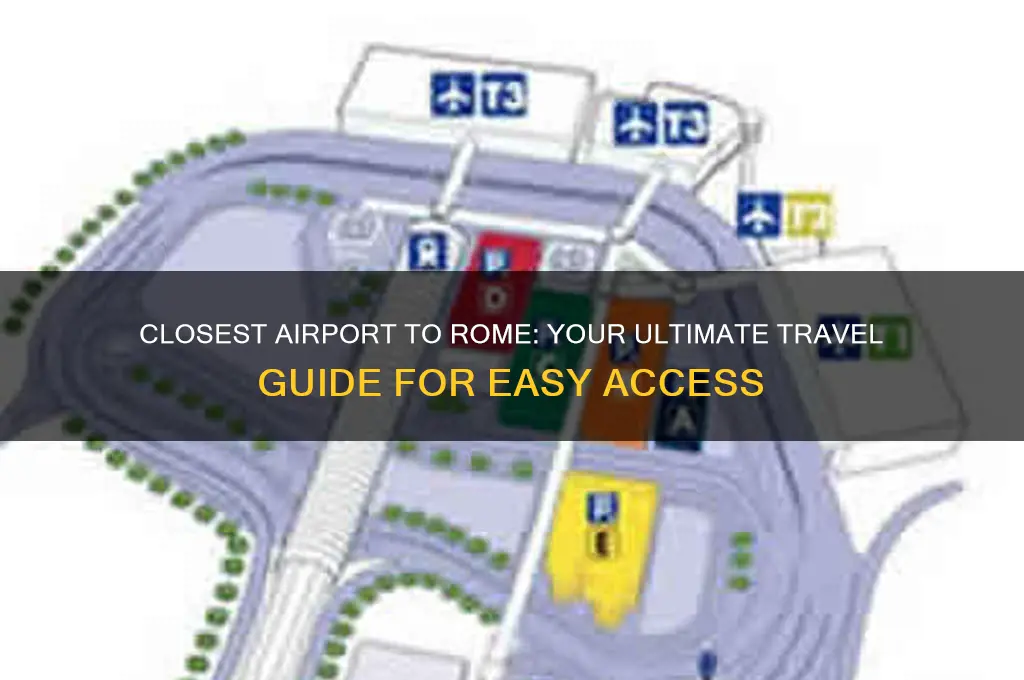 what airport is closest to rome