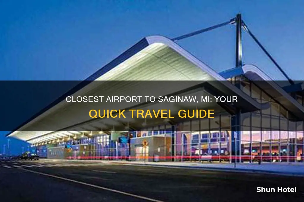 what airport is closest to saginaw mi
