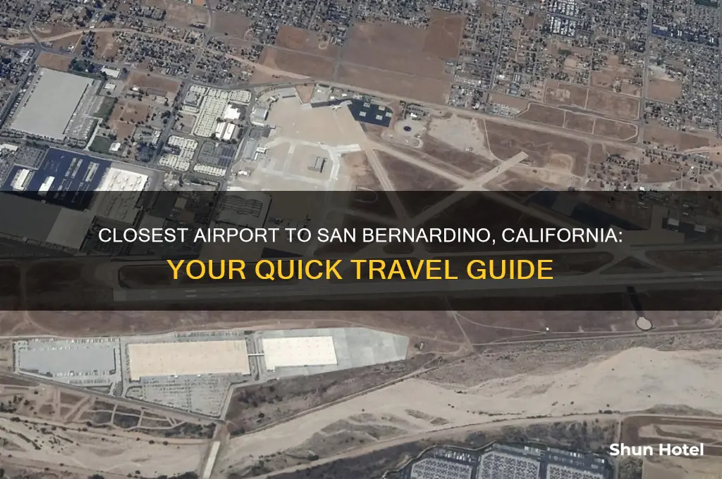 what airport is closest to san benardino california