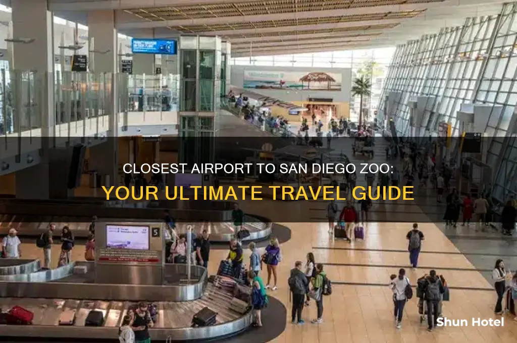 what airport is closest to san diego zoo