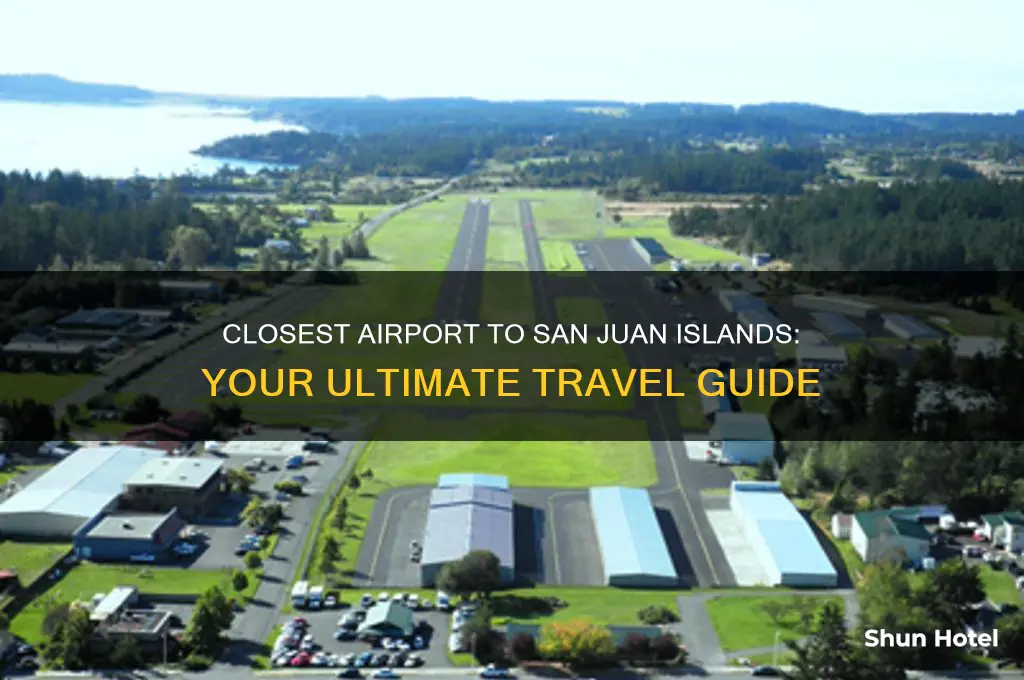 what airport is closest to san juan islands