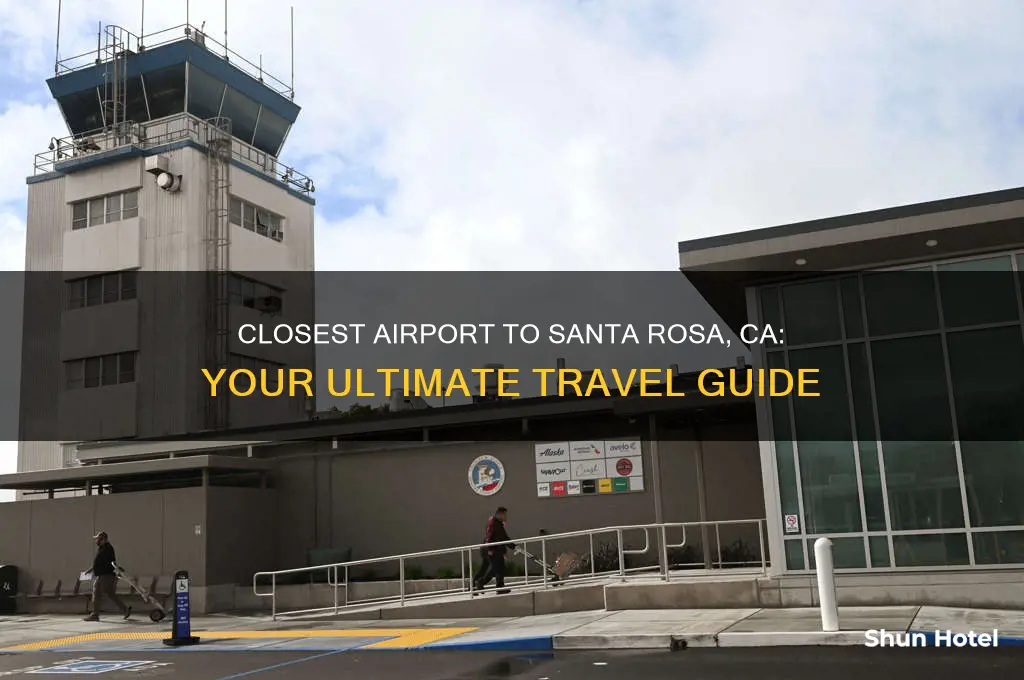 what airport is closest to santa rosa ca