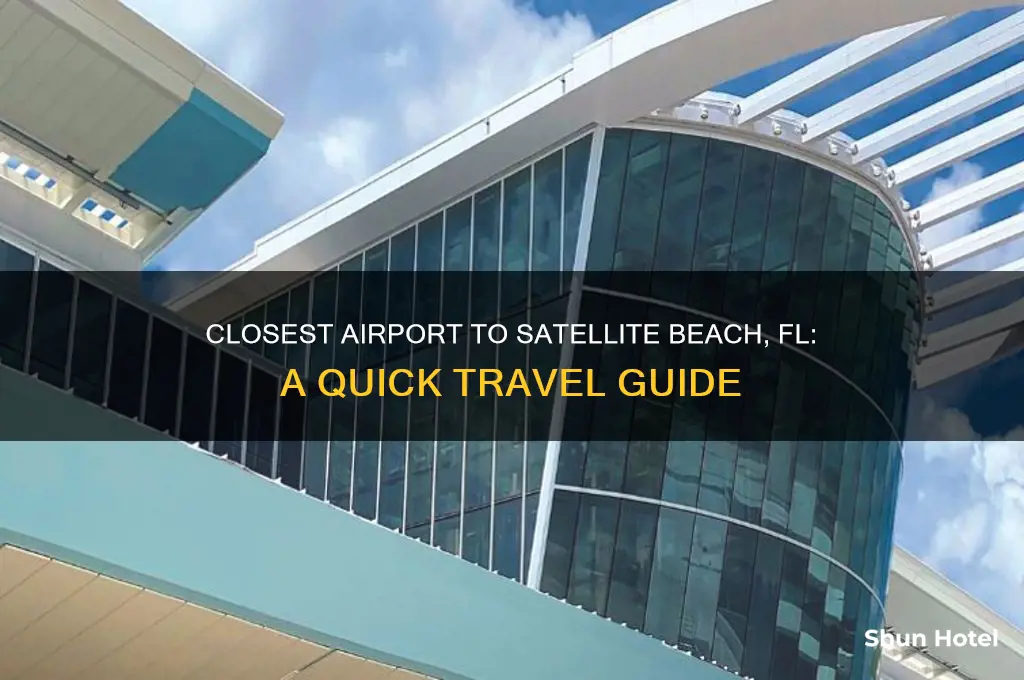 what airport is closest to satellite beach fl
