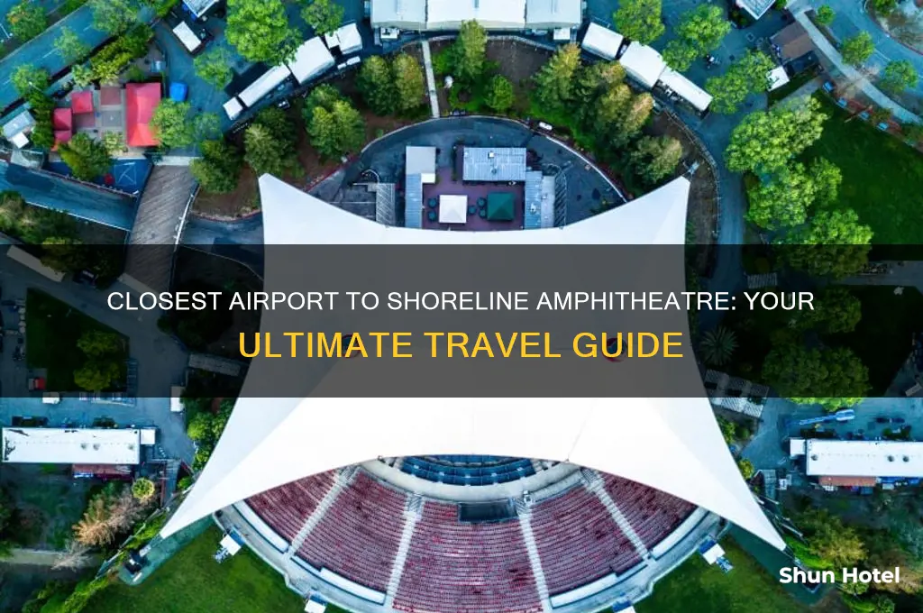 what airport is closest to shoreline ampitheater