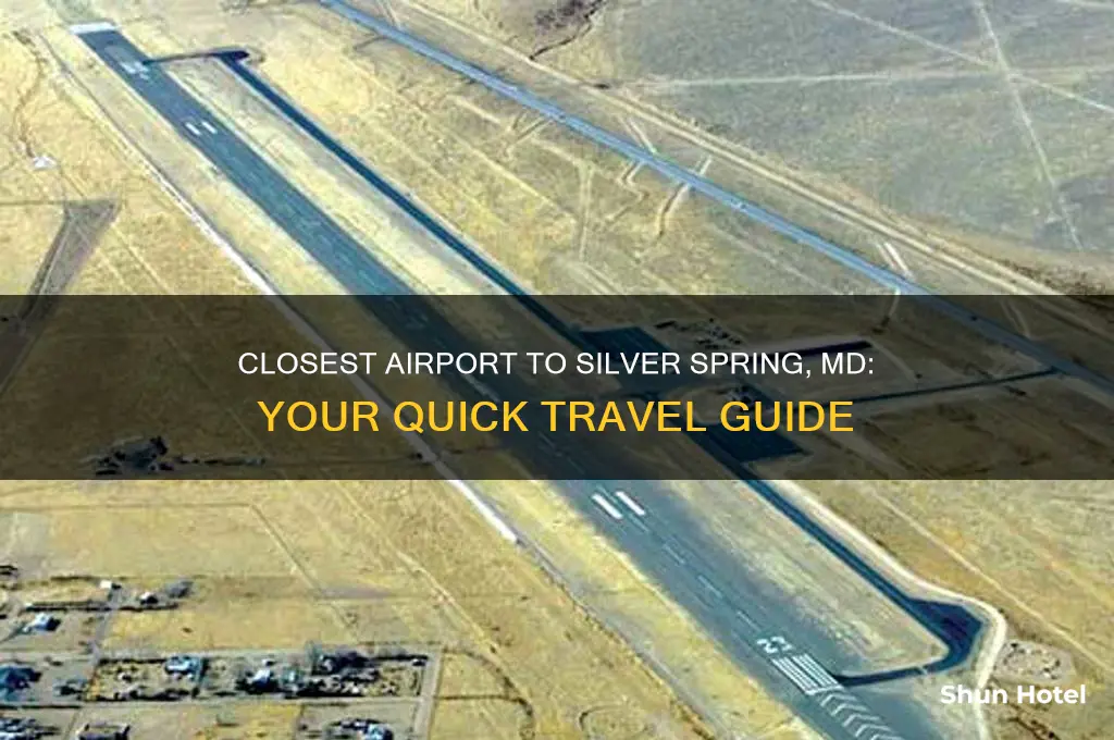 what airport is closest to silver spring md