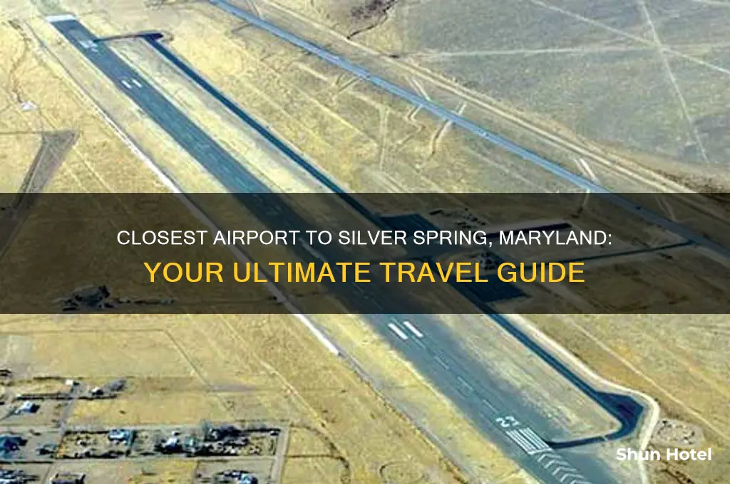 what airport is closest to silverspring maryland