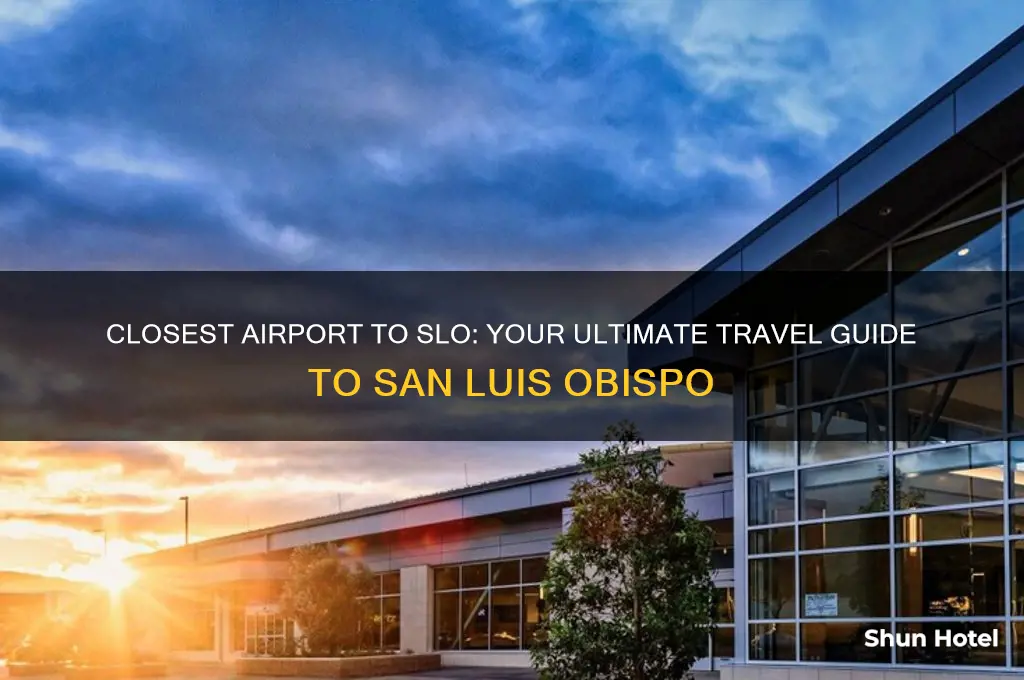 what airport is closest to slo