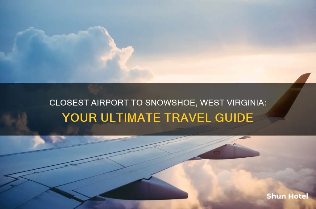 what airport is closest to snowshoe west virginia