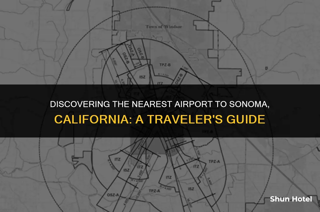 what airport is closest to sonoma ca