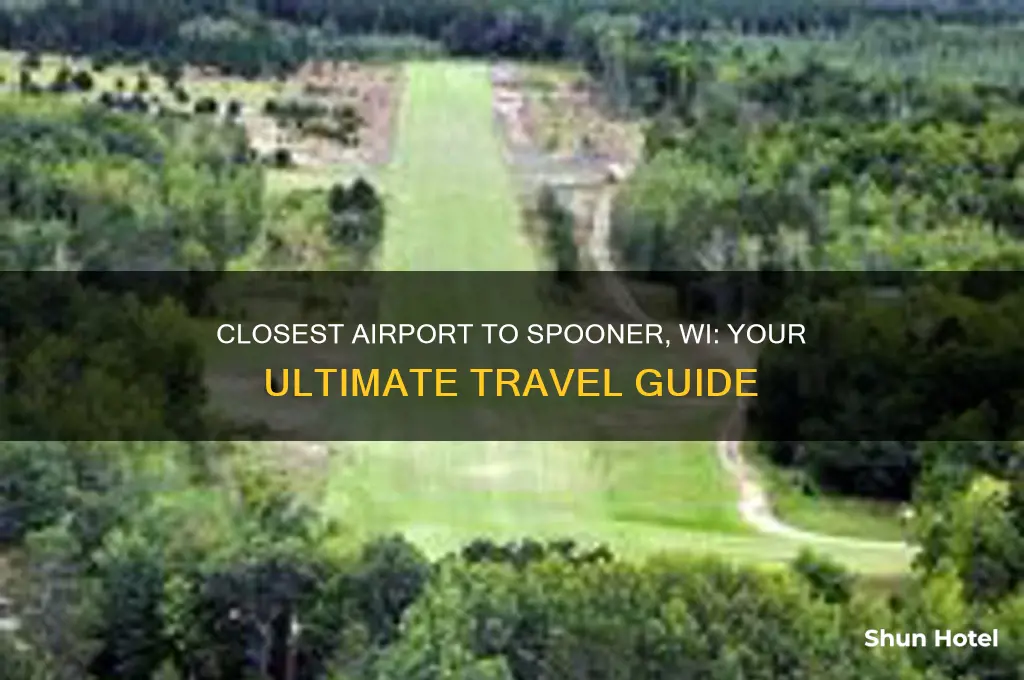 what airport is closest to spooner wi