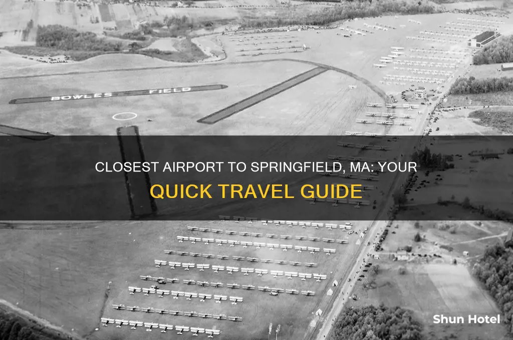 what airport is closest to springfield ma