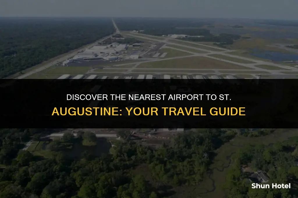 what airport is closest to st augustine
