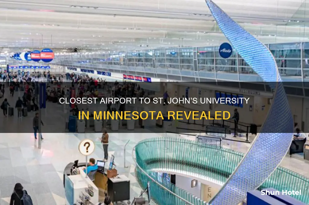 what airport is closest to st john university in minnesota