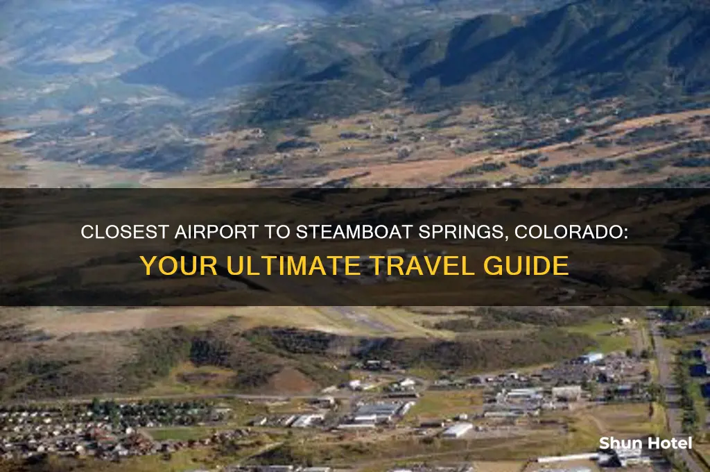 what airport is closest to steamboat colorado