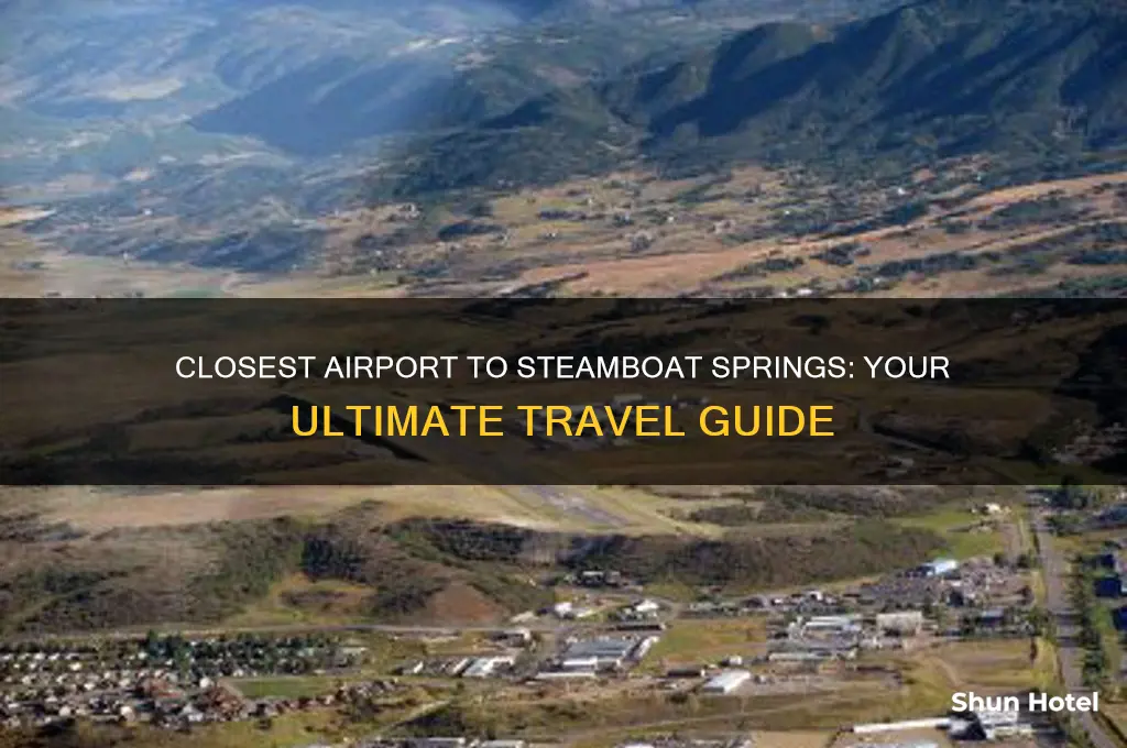 what airport is closest to steamboat springs