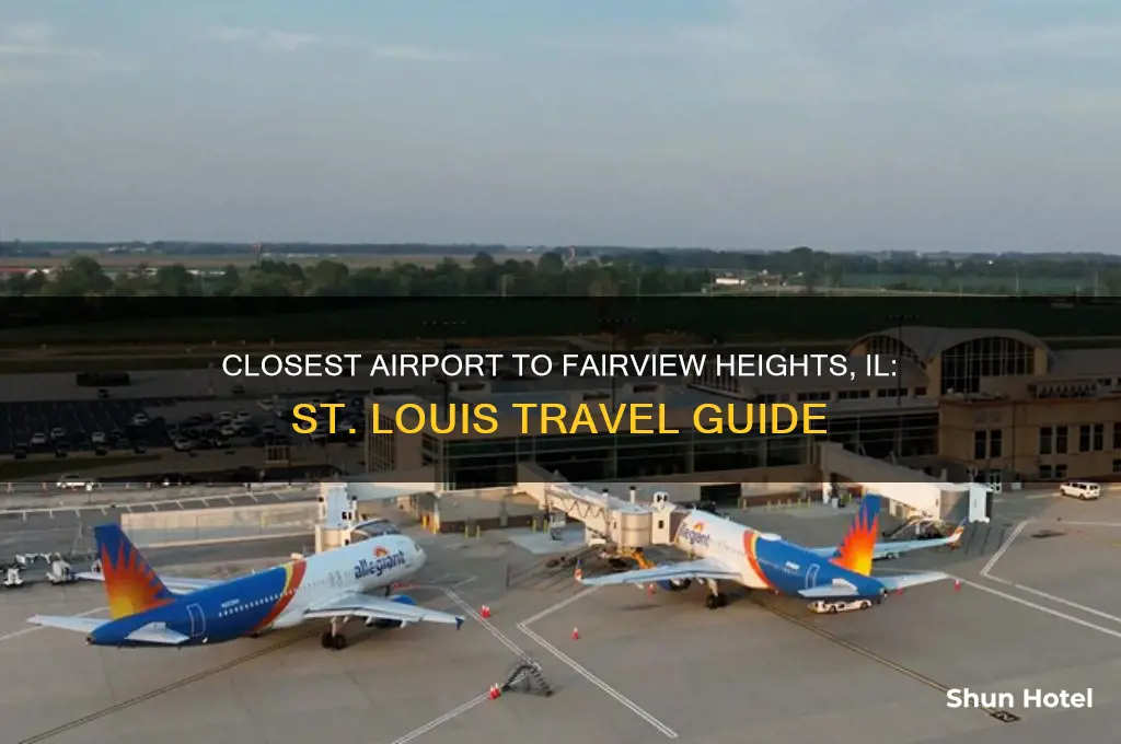 what airport is closest to stlouis fairview heights il