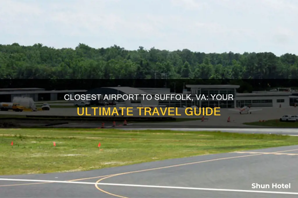 what airport is closest to suffolk va