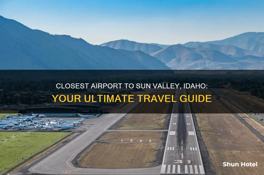 what airport is closest to sun valley idaho