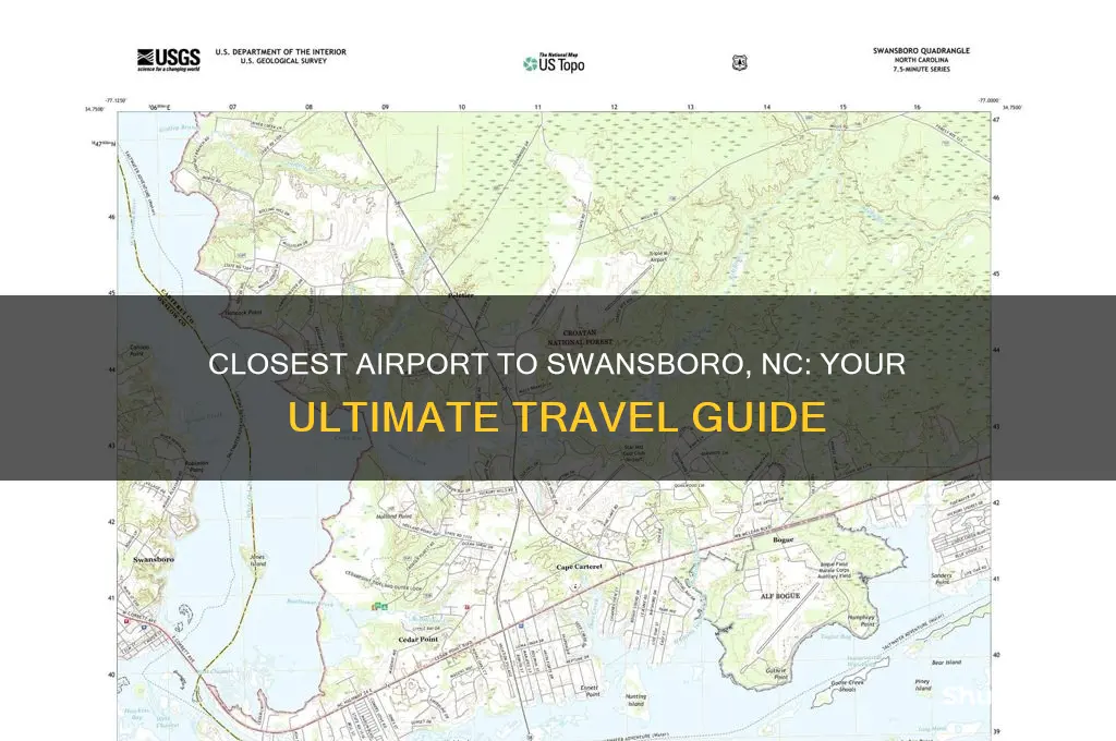 what airport is closest to swansboro nc
