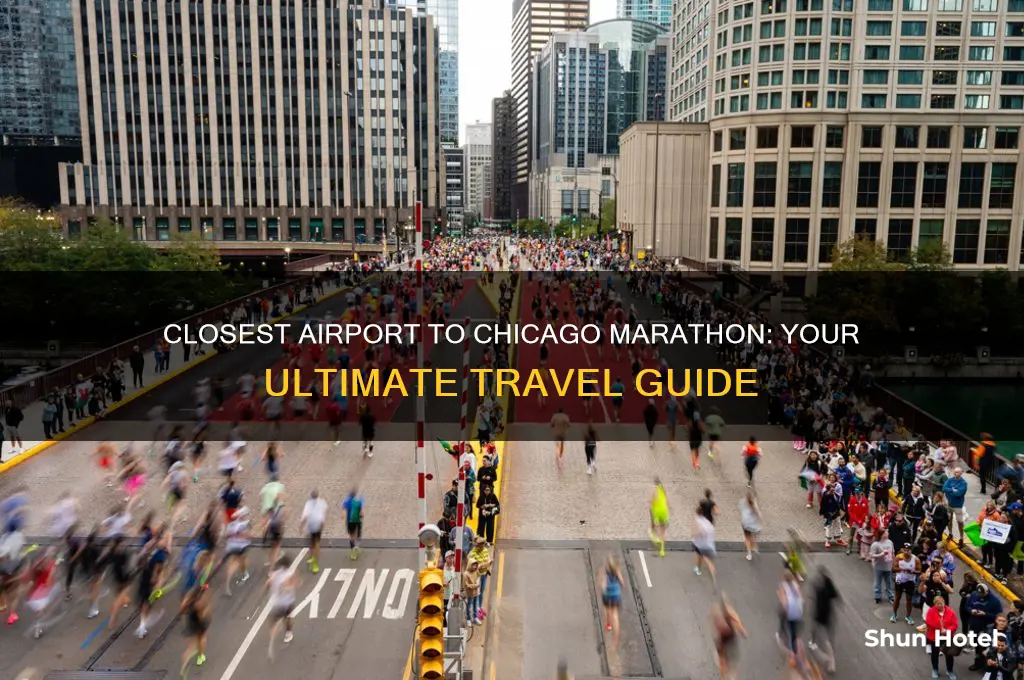 what airport is closest to the chicago marathon