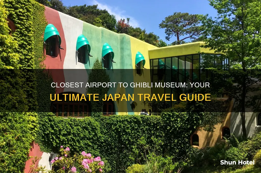 what airport is closest to the ghibli museum in japan