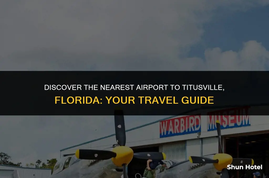 what airport is closest to titusville florida