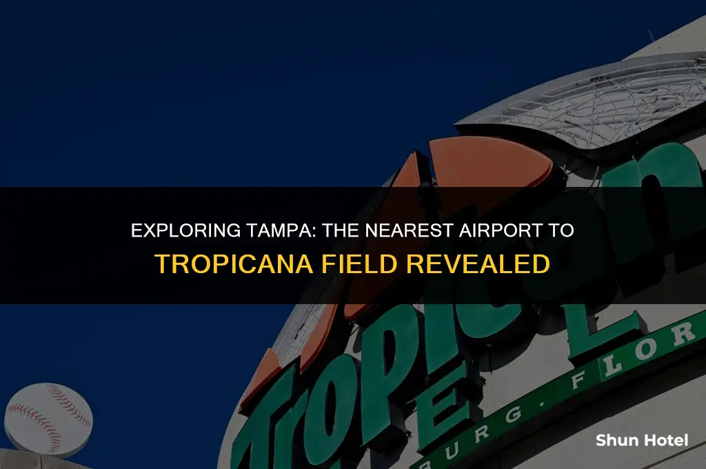what airport is closest to tropicana field