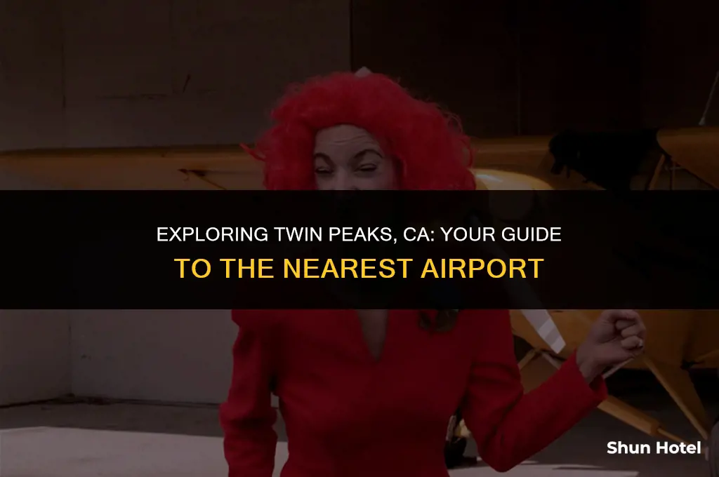 what airport is closest to twin pwaks ca