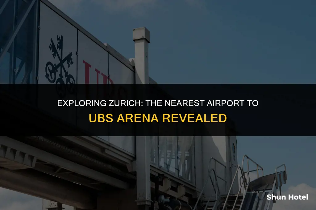 what airport is closest to ubs arena