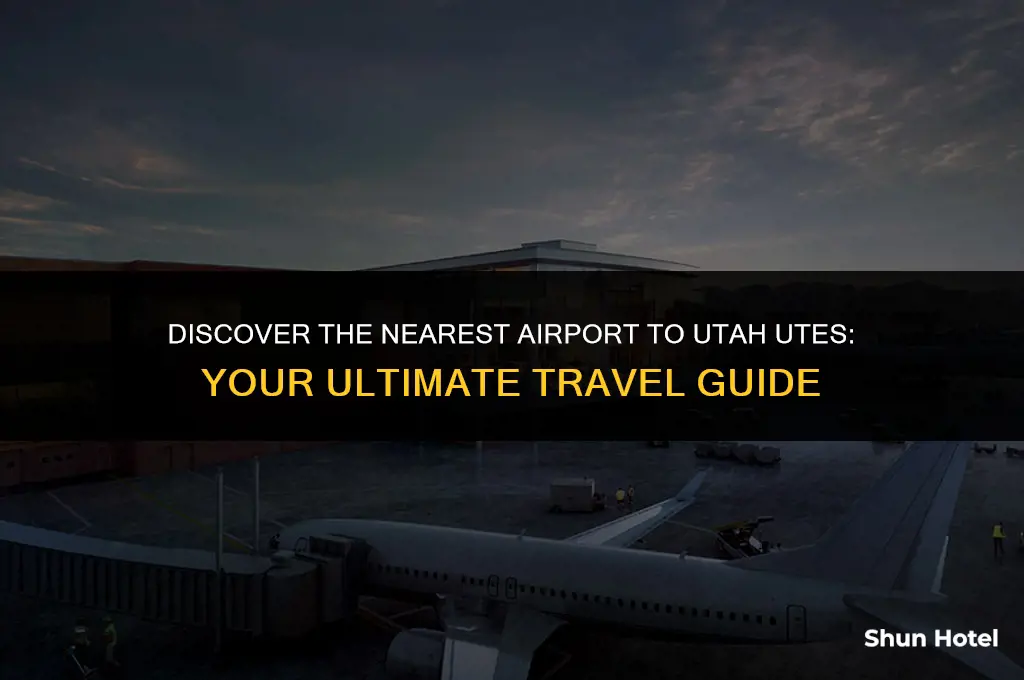 what airport is closest to utah utes