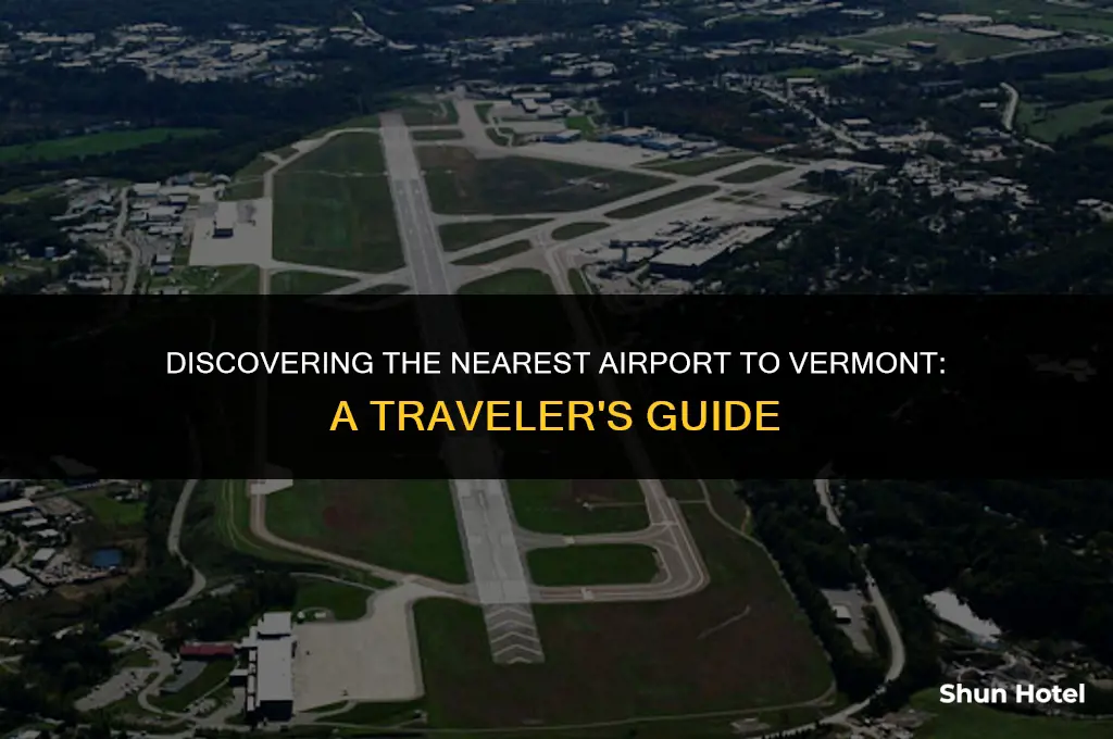 what airport is closest to vermont