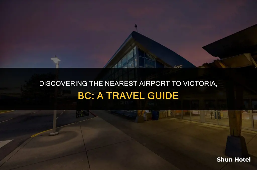 what airport is closest to victoria bc