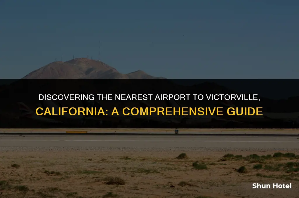 what airport is closest to victorville ca