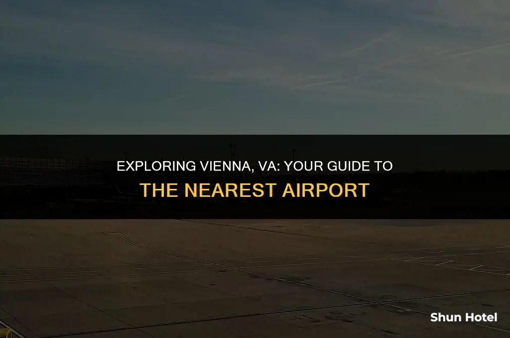 what airport is closest to vienna va