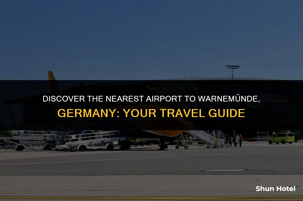 what airport is closest to warnemünde germany