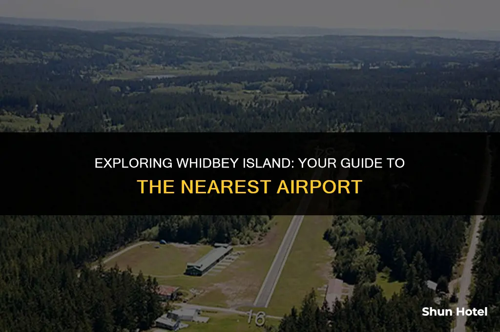 what airport is closest to whidbey island