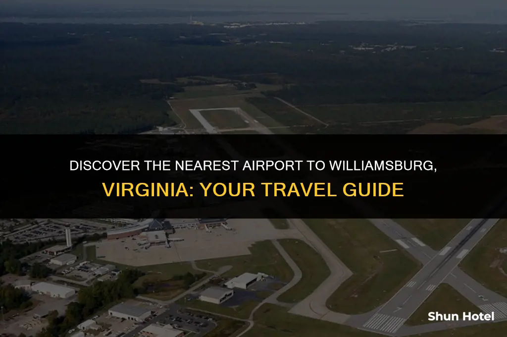 what airport is closest to williamsburg virginia