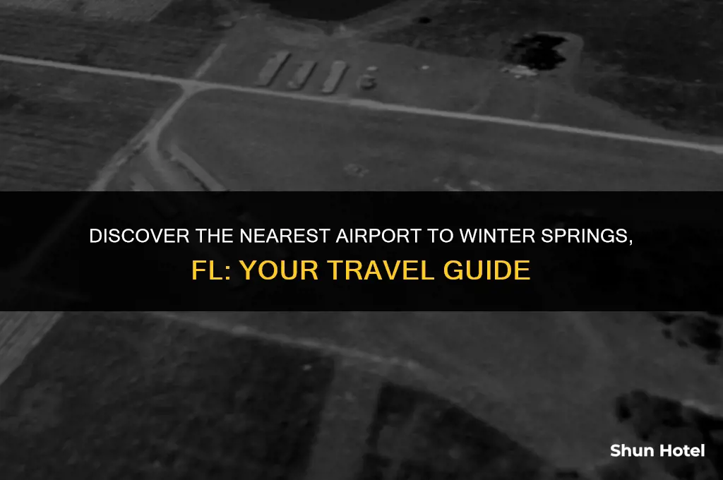 what airport is closest to winter springs fl