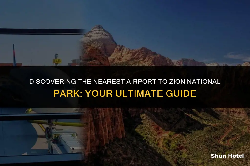 what airport is closest to zion