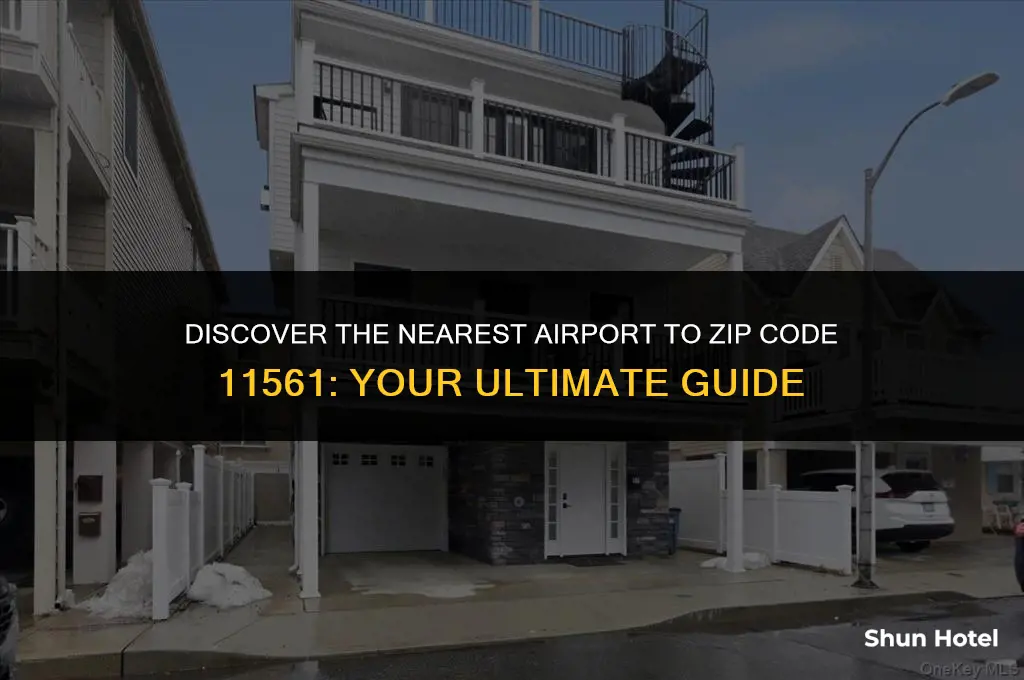 what airport is closest to zip coe 11561
