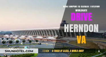 Discover the Nearest Airport to 13100 Worldgate Drive, Herndon, VA