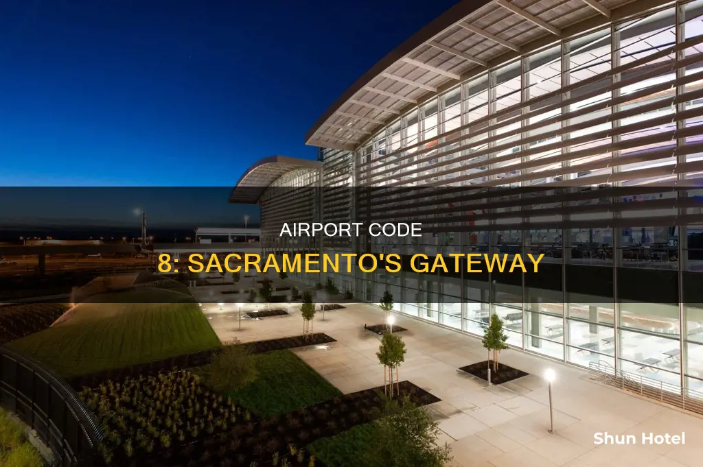 what airport is code 8s sacremento